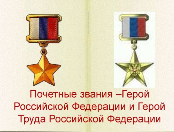 Лекция «Награды Героев России»